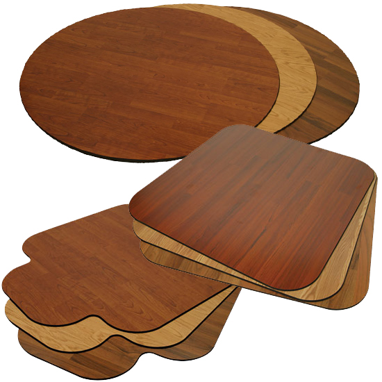 Wood Chair Mats are Wooden Chair Mats and SnapMats